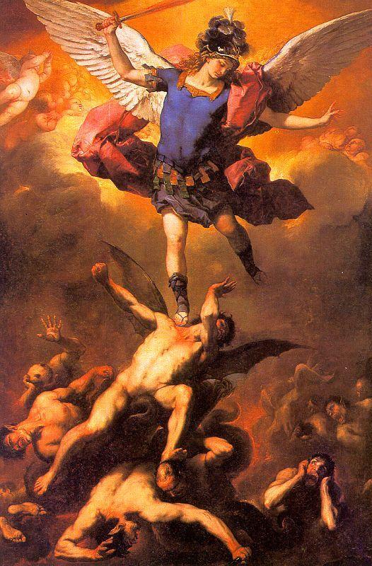 The Archangel Michael Flinging the Rebel Angels into the Abyss